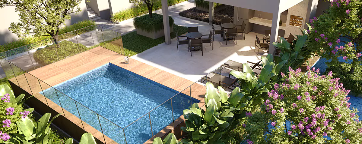 Pool house
